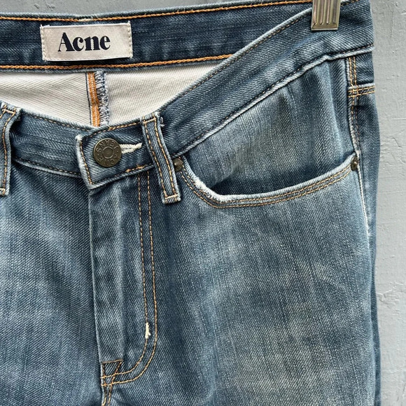 Acne Max Jeans in  New Shaved, size 29/34 - Picture 6 of 10